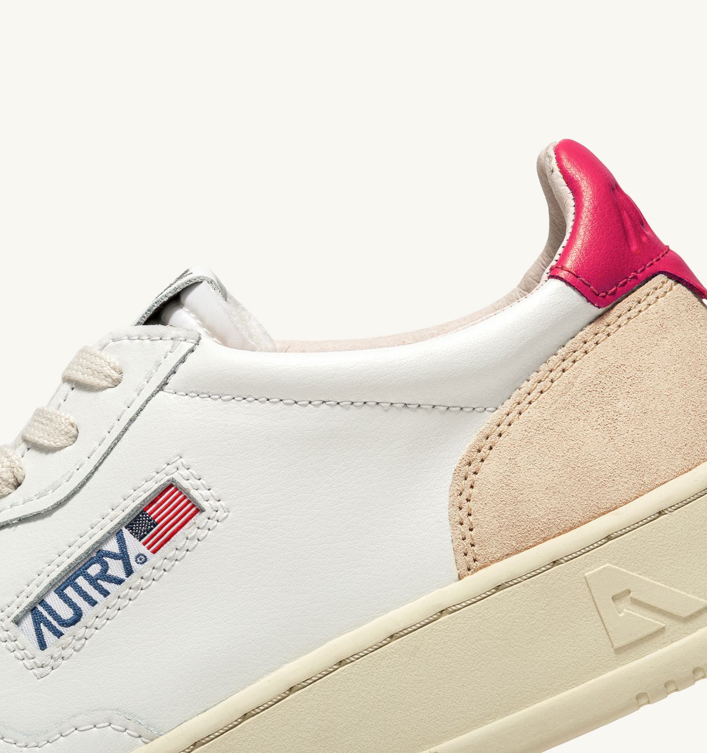 MEDALIST LOW SUEDE/LEATHER WHITE/BUBBLE